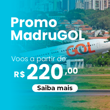 Promoção Relâmpago Azul – Voos a partir de apenas R$120!