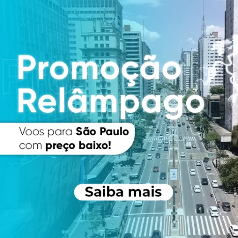 Voos Nacionais com descontos – A partir de apenas R$198!